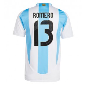 Billiga Argentina Cristian Romero #13 Hemmatröja Copa America 2024 Kortärmad